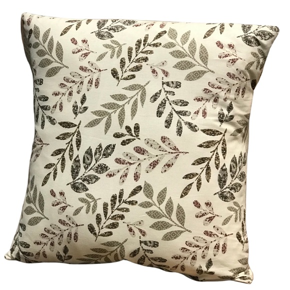 Foliage Pillow Cover - 16 inch - Handmade (PILLOW NOT INCLUDED) - Picture 1 of 2